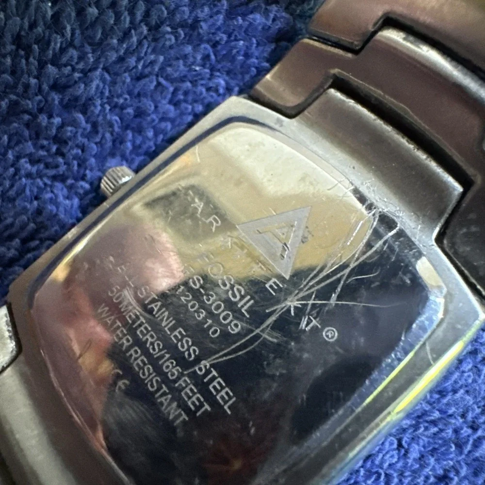 Fossil arkitekt stainless